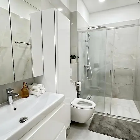 Apartmán Urban Oasis With Private Terrace Budapešť